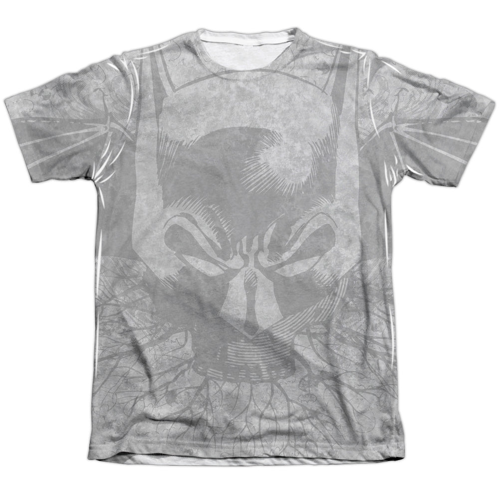 Batman Comics Rooted Bat Skull Men's Regular Fit Poly Cotton Short-Sleeve T-Shirt