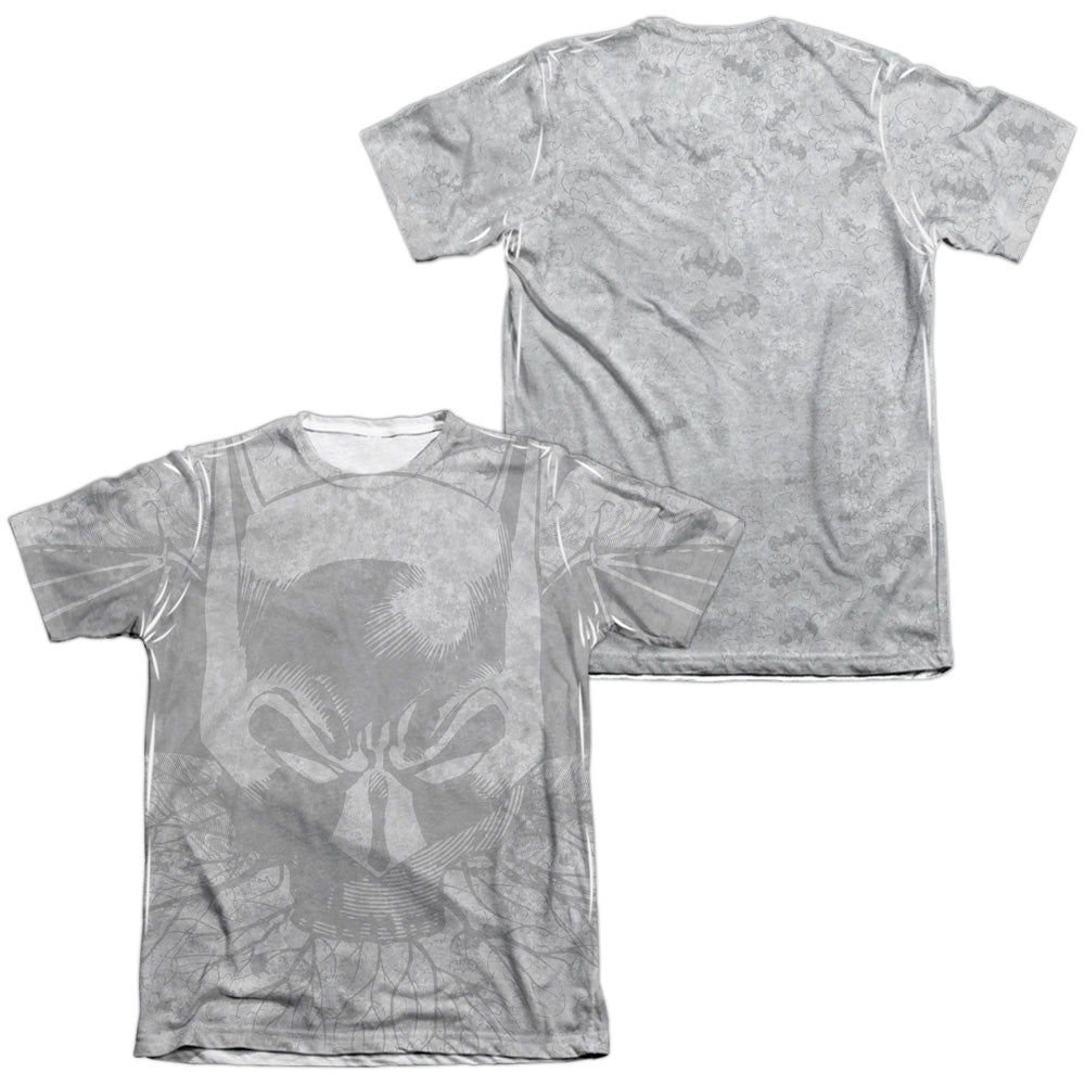 Batman Comics Rooted Bat Skull Men's Regular Fit Poly Cotton Short-Sleeve T-Shirt