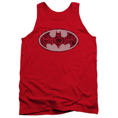 Batman Comics Rosey Signal Men's 18/1 Cotton Tank Top