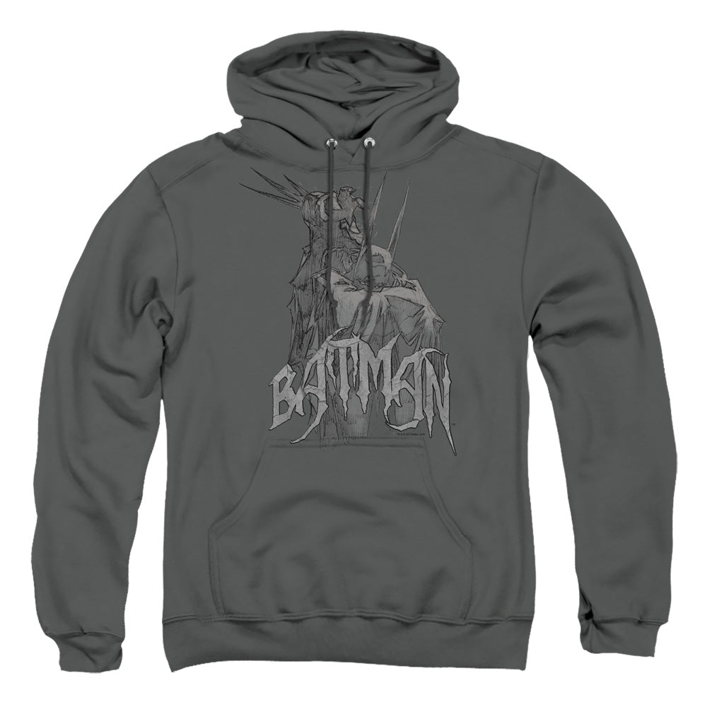 Batman Comics Scary Right Hand Men's Pull-Over 75 25 Poly Hoodie
