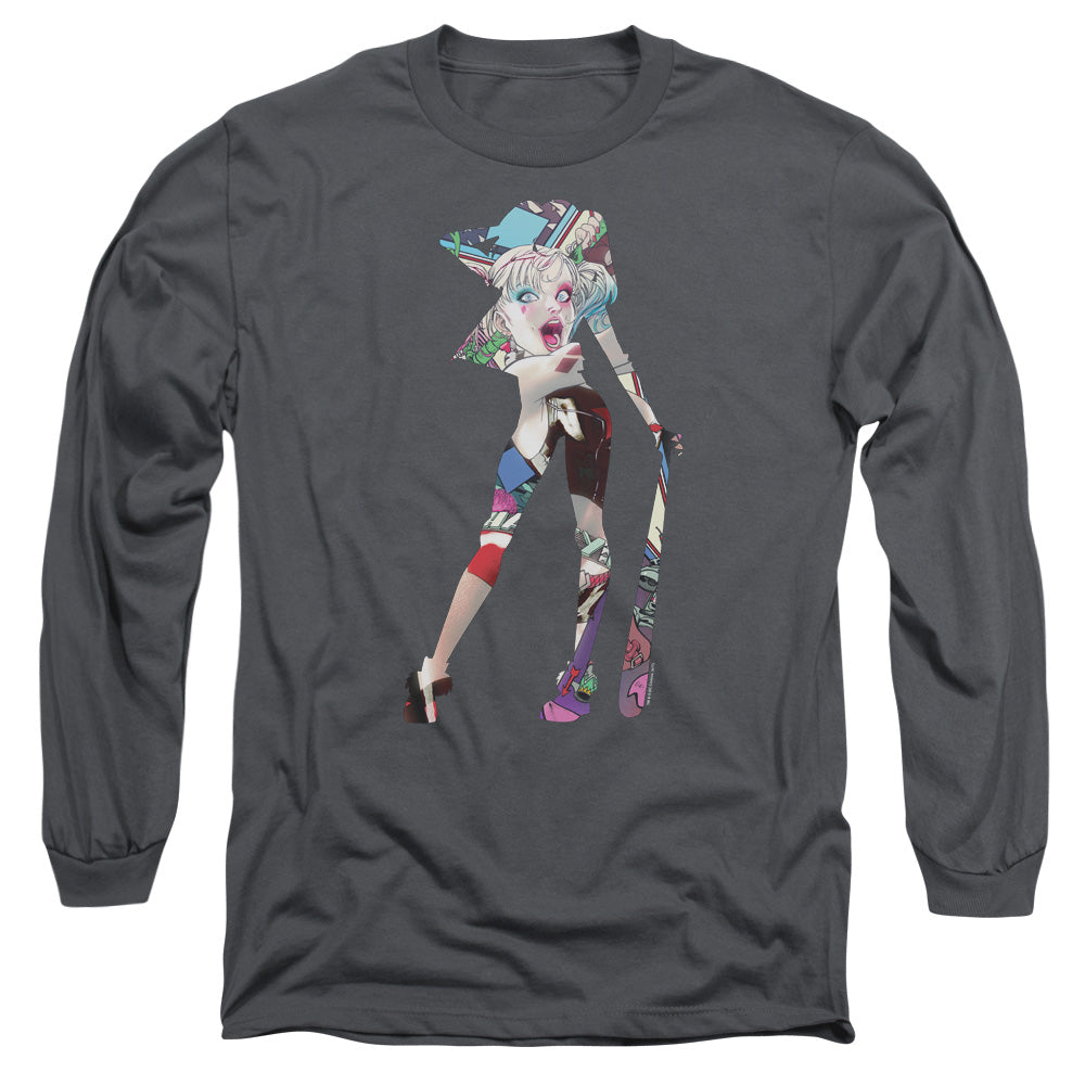Batman Comics Scene Inside Men's 18/1 Cotton Long-Sleeve T-Shirt