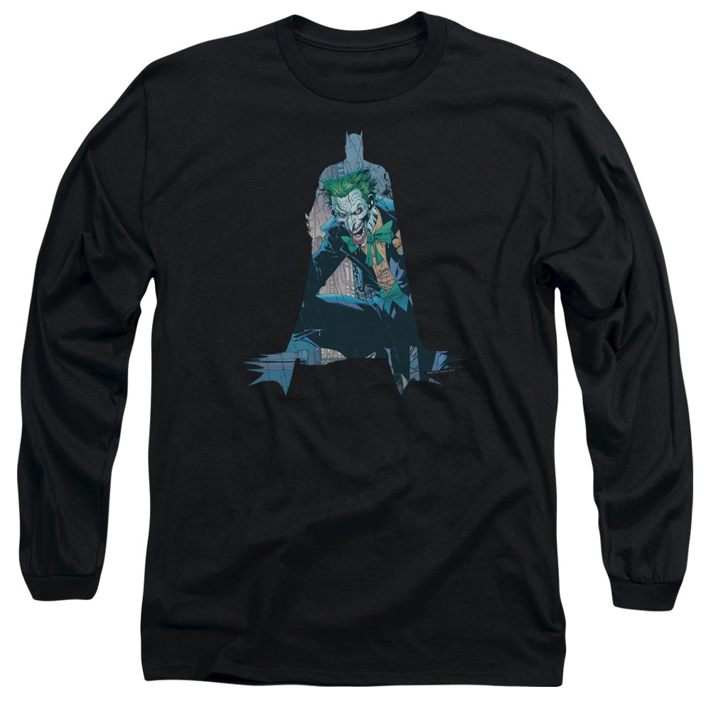 Batman Comics Scene Inside Men's 18/1 Cotton Long-Sleeve T-Shirt