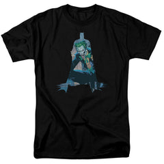 Batman Comics Scene Inside Men's 18/1 Cotton Short-Sleeve T-Shirt