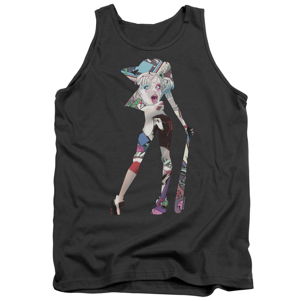 Batman Comics Scene Inside Men's 18/1 Cotton Tank Top