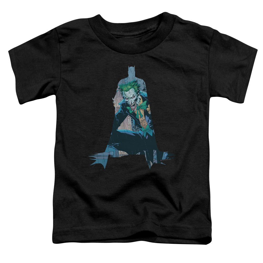 Batman Comics Scene Inside Toddler 18/1 Cotton Short-Sleeve T-Shirt