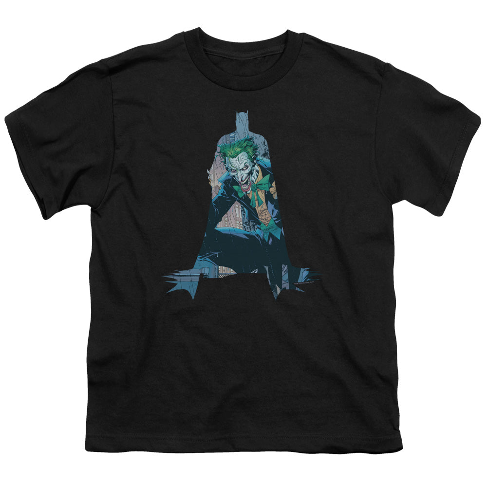 Batman Comics Scene Inside Youth 18/1 100% Cotton Short-Sleeve T-Shirt