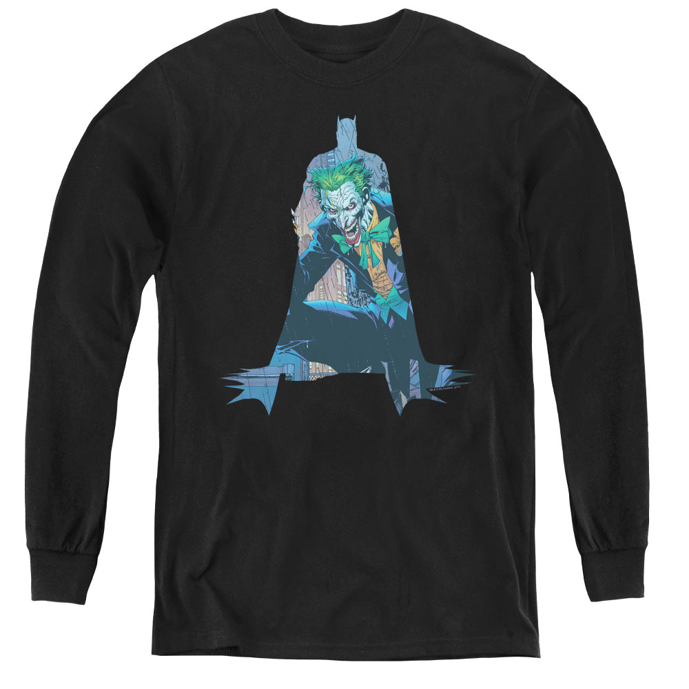 Batman Comics Scene Inside Youth Long-Sleeve T-Shirt