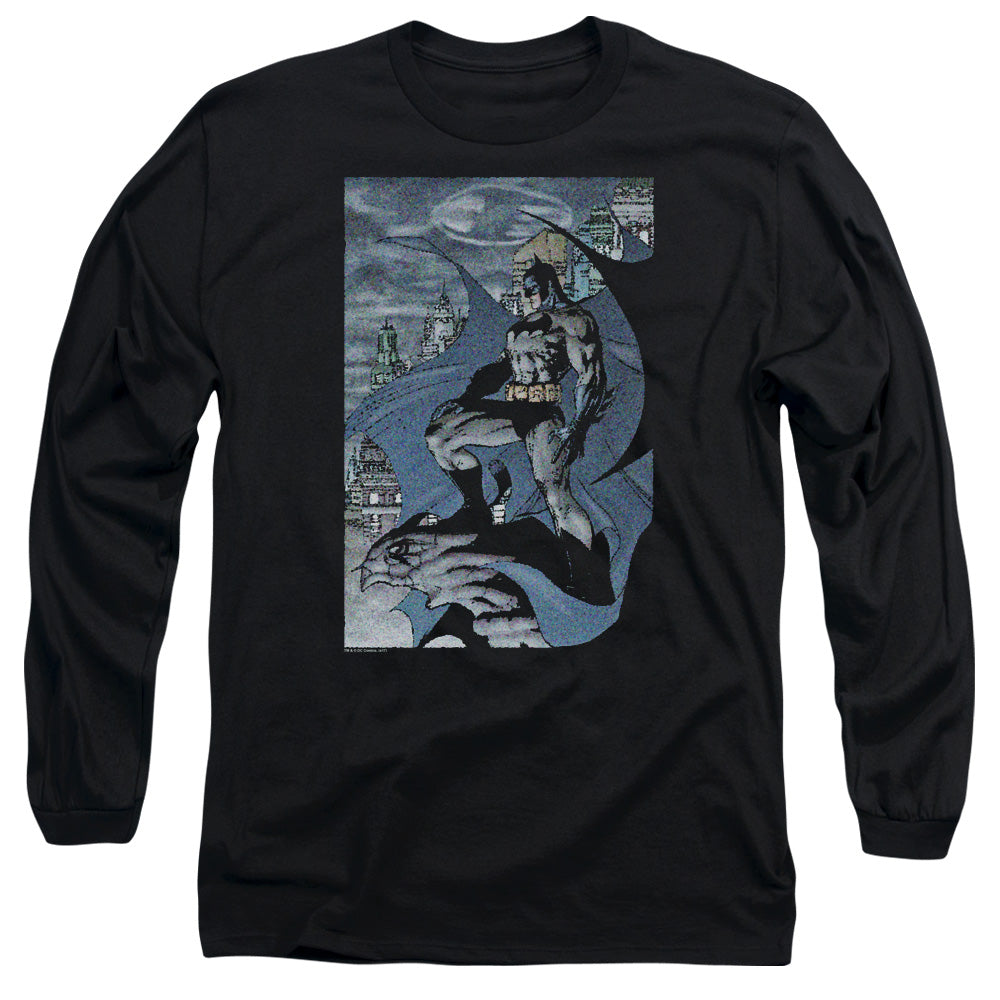 Batman Comics Seurbat Men's 18/1 Cotton Long-Sleeve T-Shirt