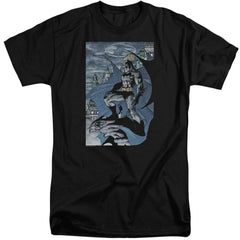Batman Comics Seurbat Men's 18/1 Tall Cotton Short-Sleeve T-Shirt