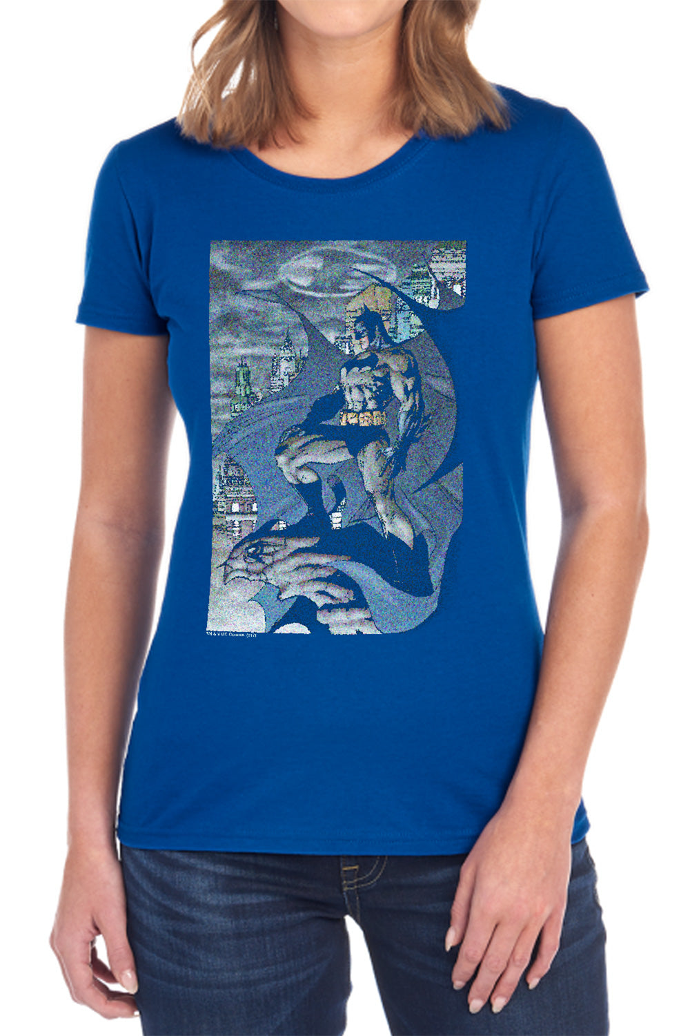 Batman Comics Seurbat Women's 18/1 Cotton Short-Sleeve T-Shirt
