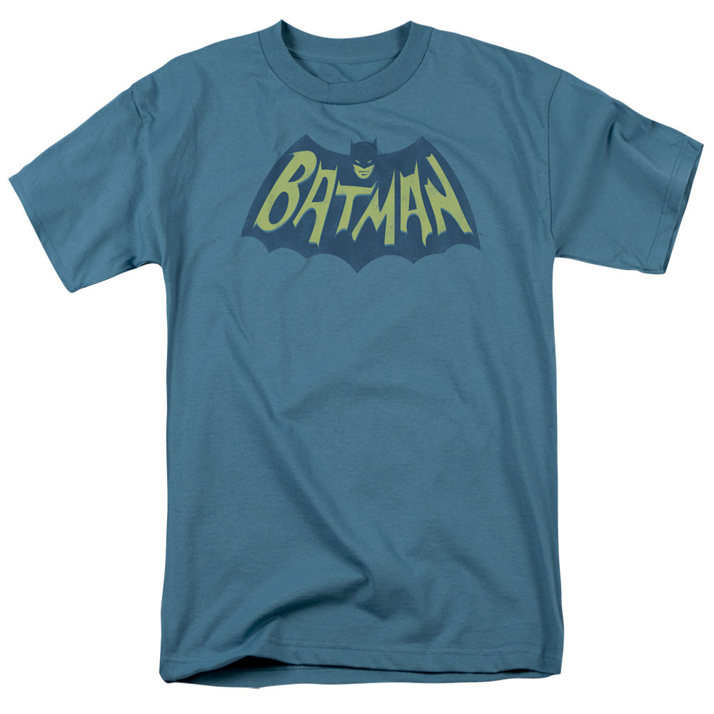 Batman Comics Show Bat Logo Men's 18/1 Cotton Short-Sleeve T-Shirt