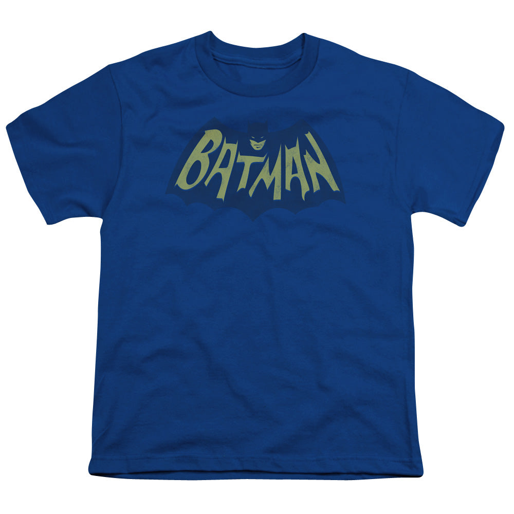 Batman Comics Show Bat Logo Youth 18/1 100% Cotton Short-Sleeve T-Shirt