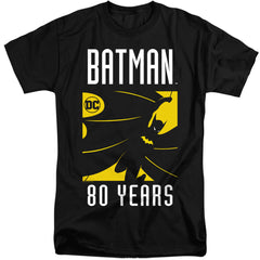 Batman Comics Silhouette Men's 18/1 Tall Cotton Short-Sleeve T-Shirt