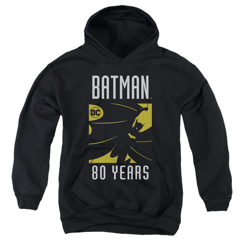 Batman Comics Silhouette Youth Cotton Poly Pull-Over Hoodie