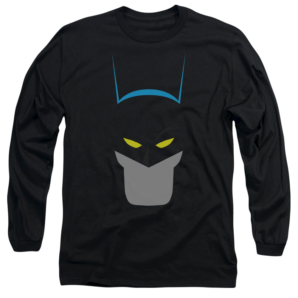 Batman Comics Simplified Men's 18/1 Cotton Long-Sleeve T-Shirt