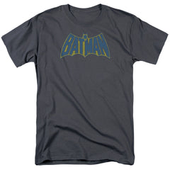 Batman Comics Sketch Logo Men's 18/1 Cotton Short-Sleeve T-Shirt
