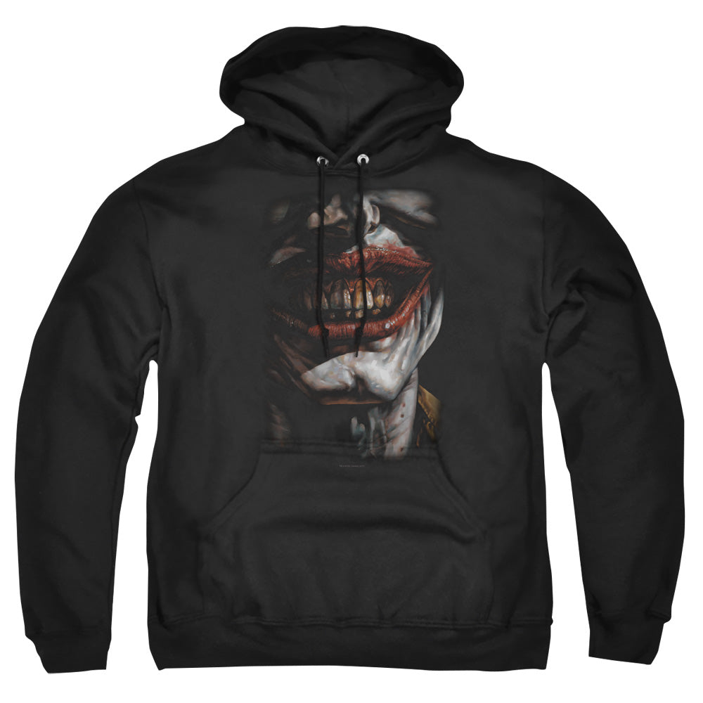 Batman Comics Smile Of Evil Men's Pull-Over 75 25 Poly Hoodie