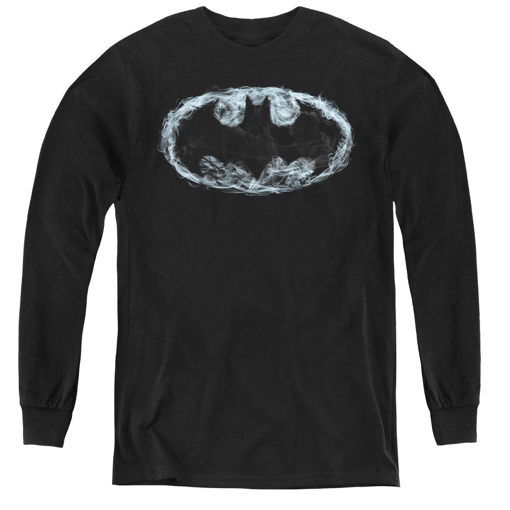Batman Comics Smoke Signal Youth Long-Sleeve T-Shirt
