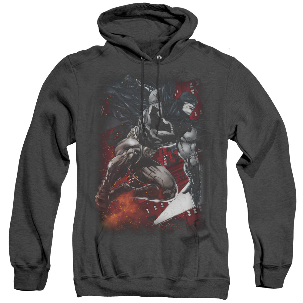 Batman Comics Sparks Leap Men's Pull-Over Hoodie