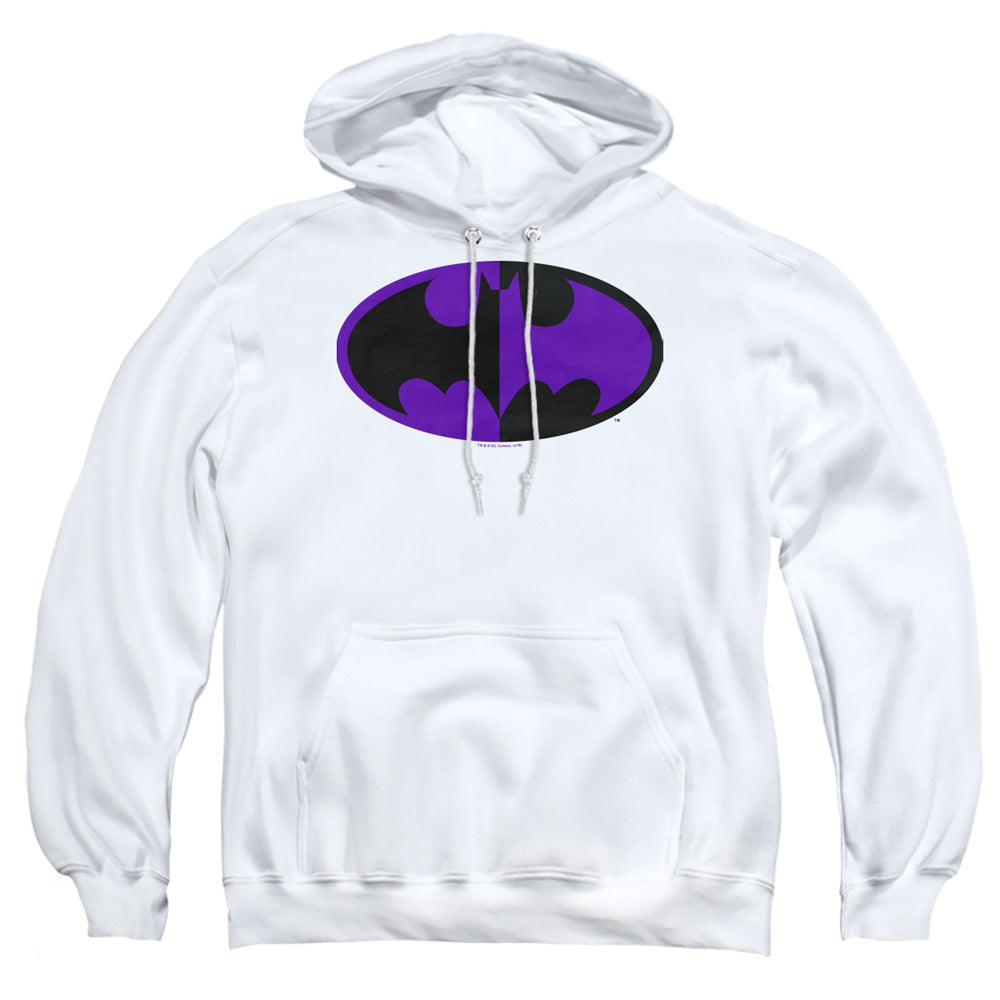 Batman Comics Split Symbol Men's Pull-Over 75 25 Poly Hoodie