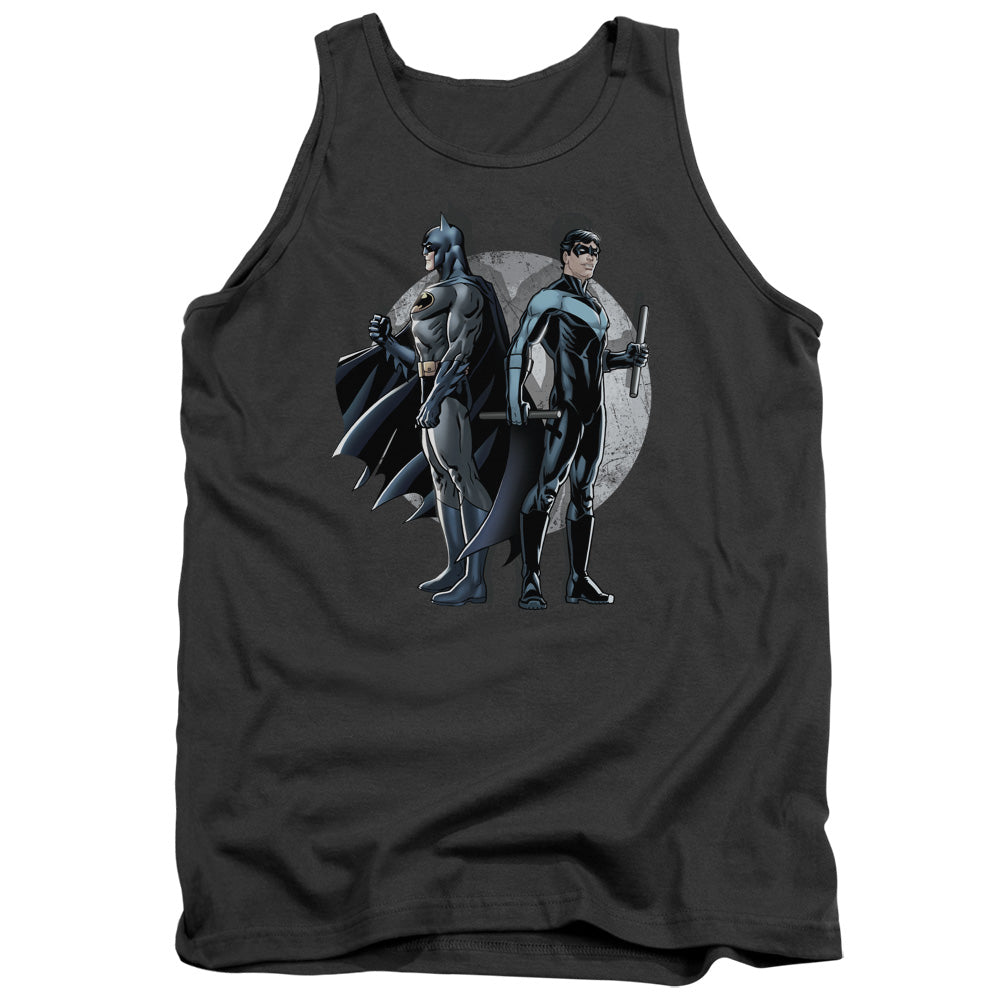 Batman Comics Spotlight Men's 18/1 Cotton Tank Top
