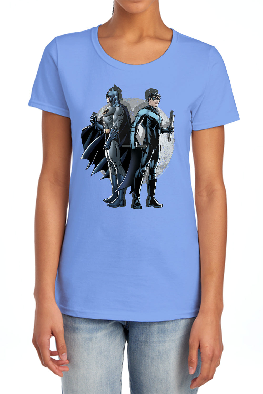 Batman Comics Spotlight Women's 18/1 Cotton Short-Sleeve T-Shirt