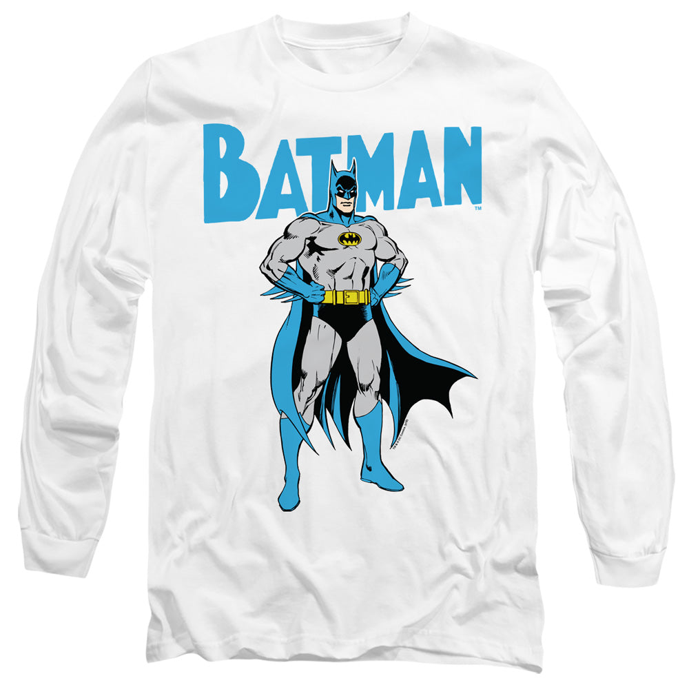 Batman Comics Stance Men's 18/1 Cotton Long-Sleeve T-Shirt