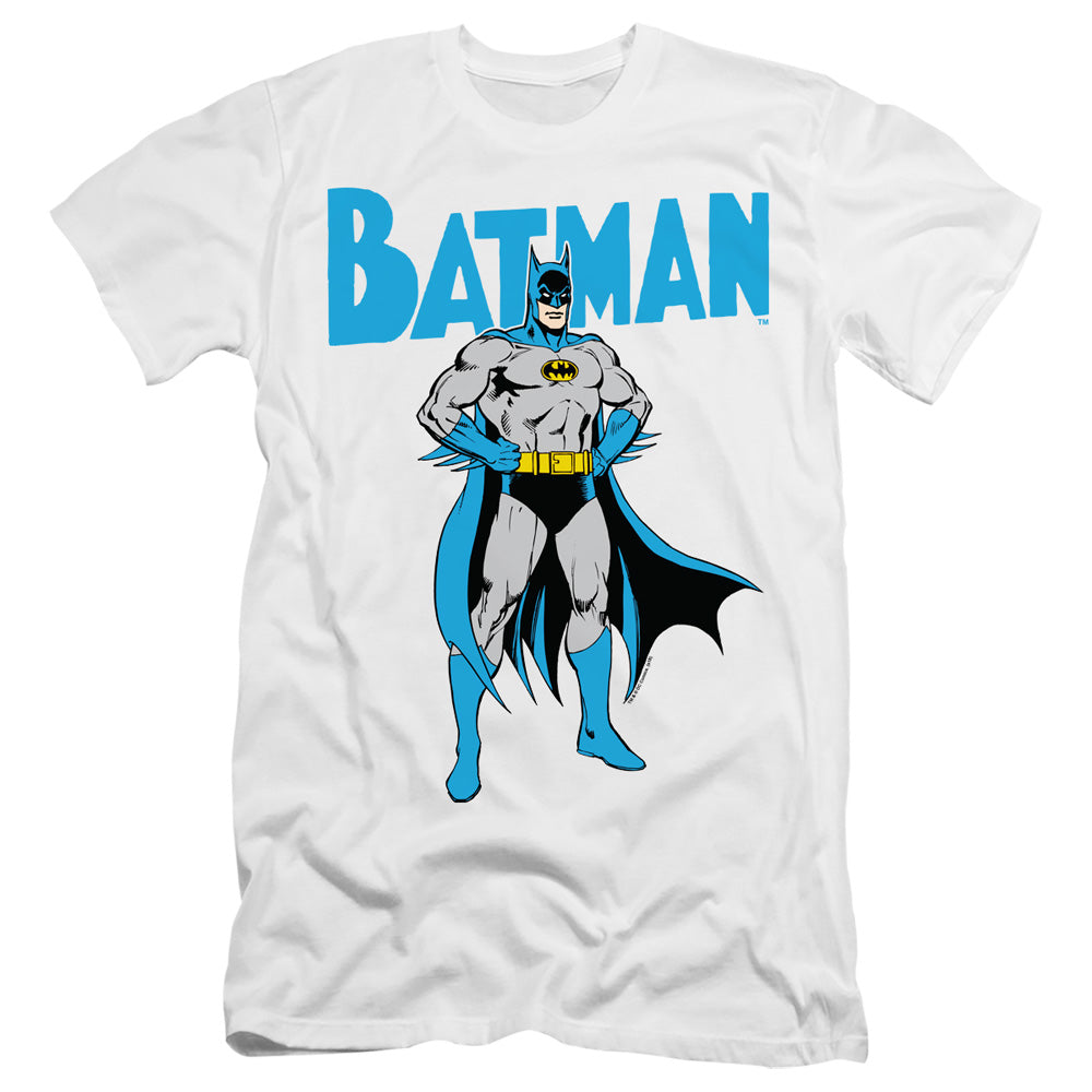 Batman Comics Stance Men's Ultra-Soft 30/1 Cotton Slim Short-Sleeve T-Shirt