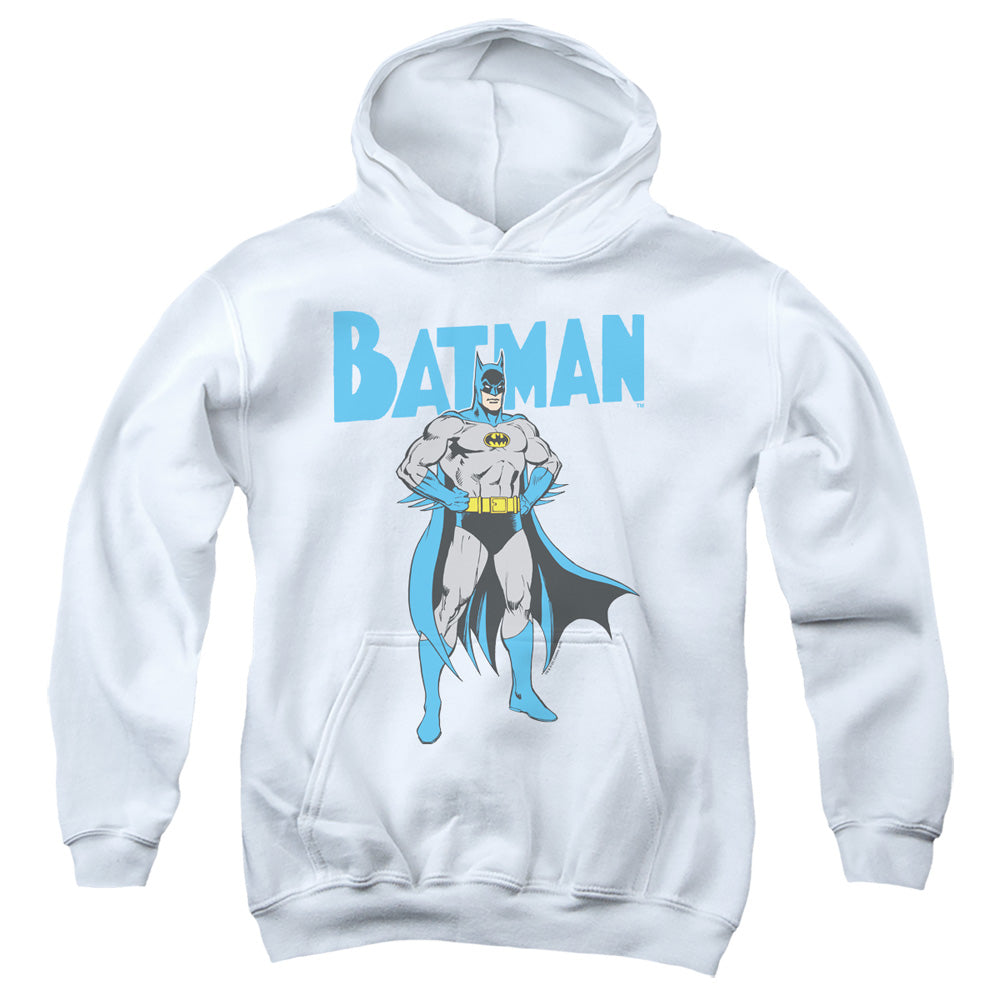 Batman Comics Stance Youth Cotton Poly Pull-Over Hoodie