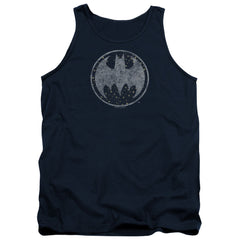 Batman Comics Starry Night Shield Men's 18/1 Cotton Tank Top