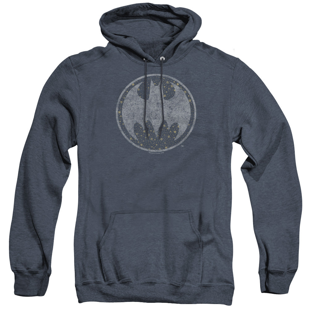 Batman Comics Starry Night Shield Men's Pull-Over Hoodie