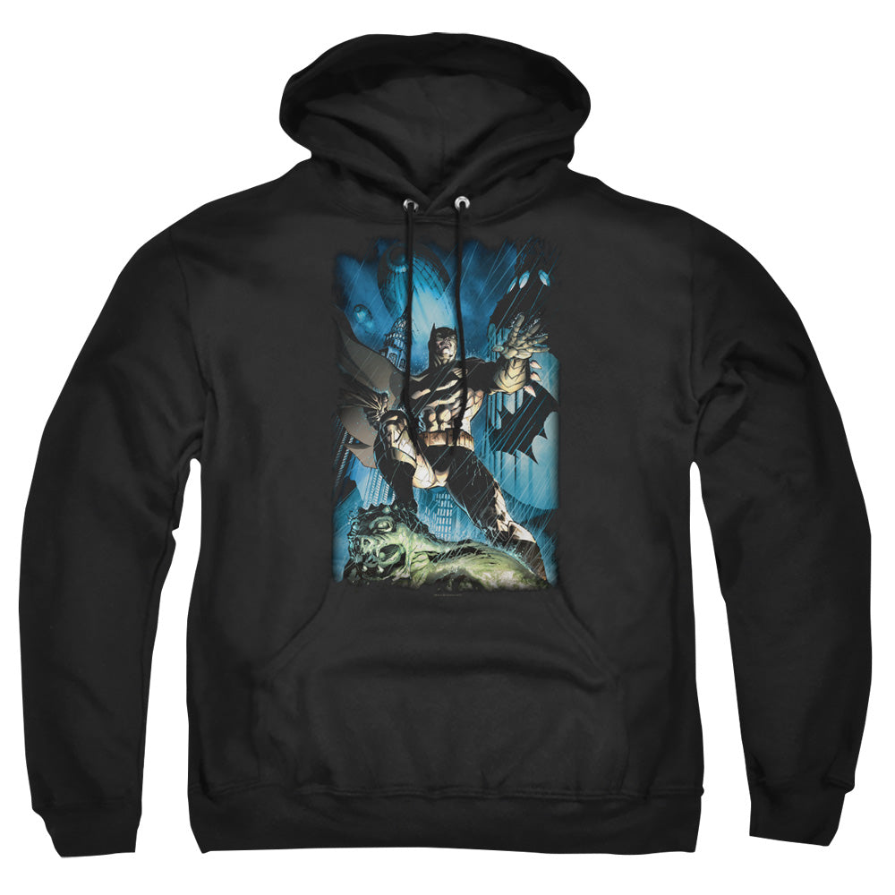 Batman Comics Stormy Dark Knight Men's Pull-Over 75 25 Poly Hoodie