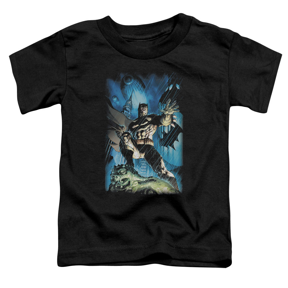 Batman Comics Stormy Dark Knight Toddler 18/1 Cotton Short-Sleeve T-Shirt