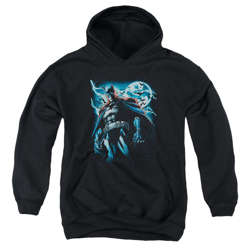 Batman Comics Stormy Knight Youth Cotton Poly Pull-Over Hoodie