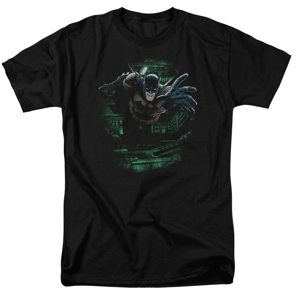 Batman Comics Surprise Men's 18/1 Cotton Short-Sleeve T-Shirt