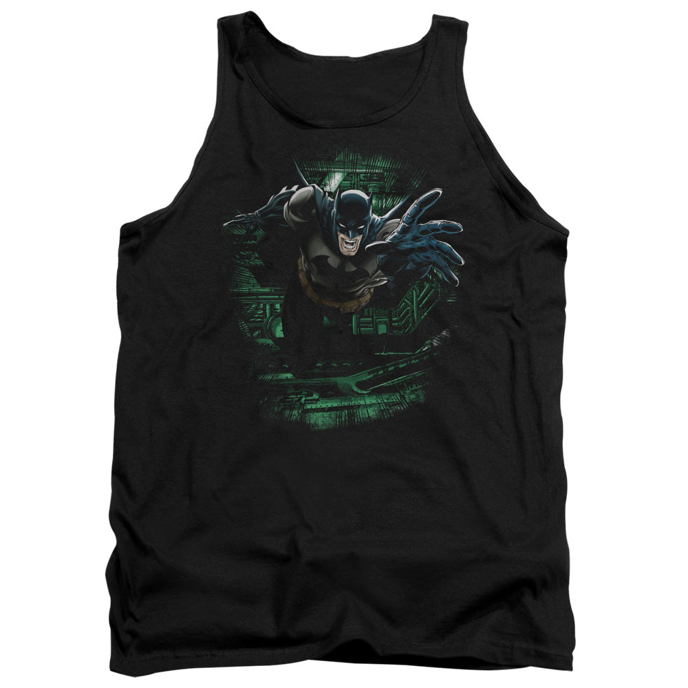 Batman Comics Surprise Men's 18/1 Cotton Tank Top