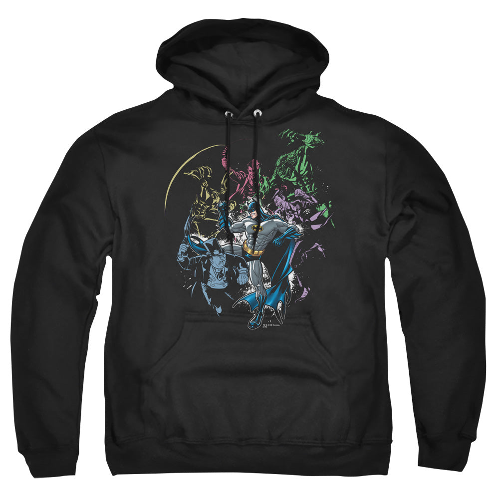 Batman Comics Surrounded Men's Pull-Over 75 25 Poly Hoodie