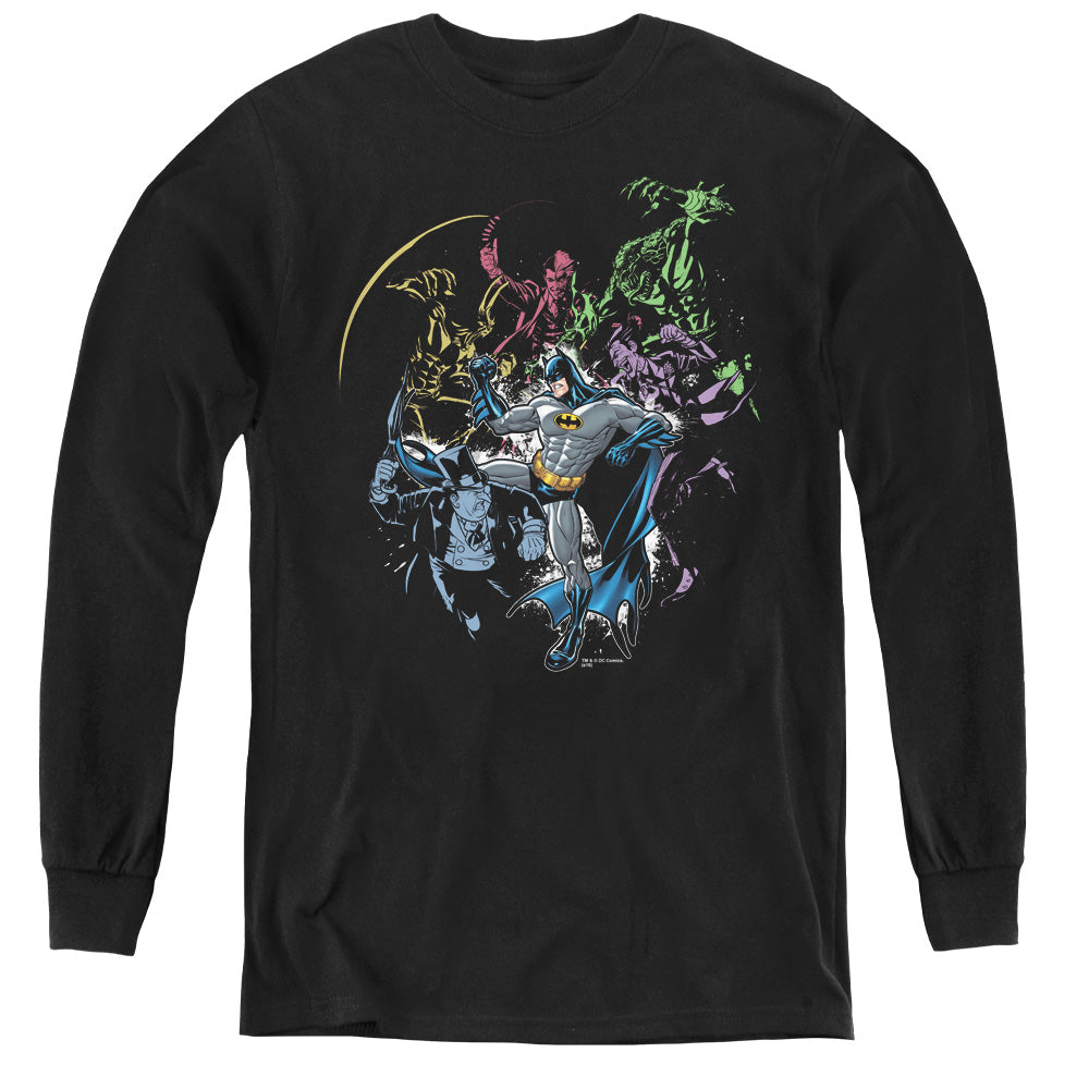 Batman Comics Surrounded Youth Long-Sleeve T-Shirt