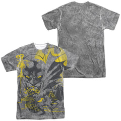 Batman Comics Symbiotic Men's Regular Fit Polyester Short-Sleeve T-Shirt