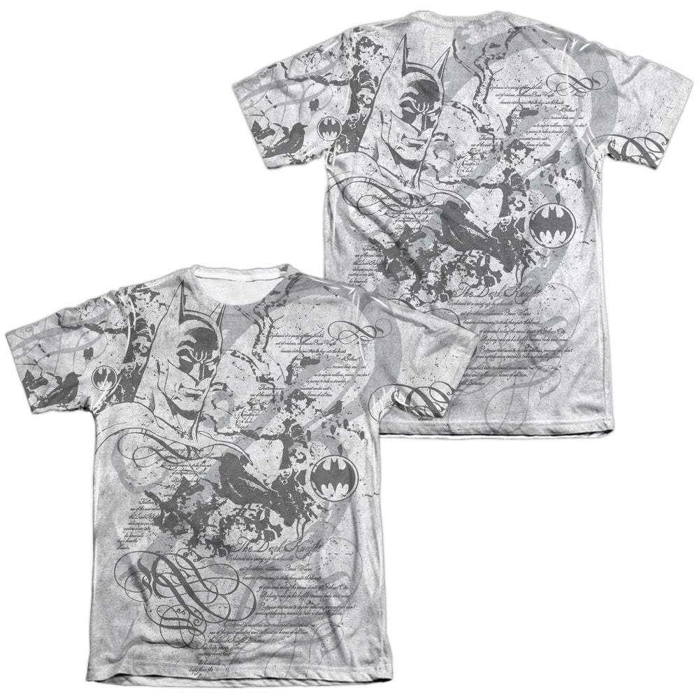 Batman Comics Tale Of The Dark Knigth Men's Regular Fit Poly Cotton Short-Sleeve T-Shirt