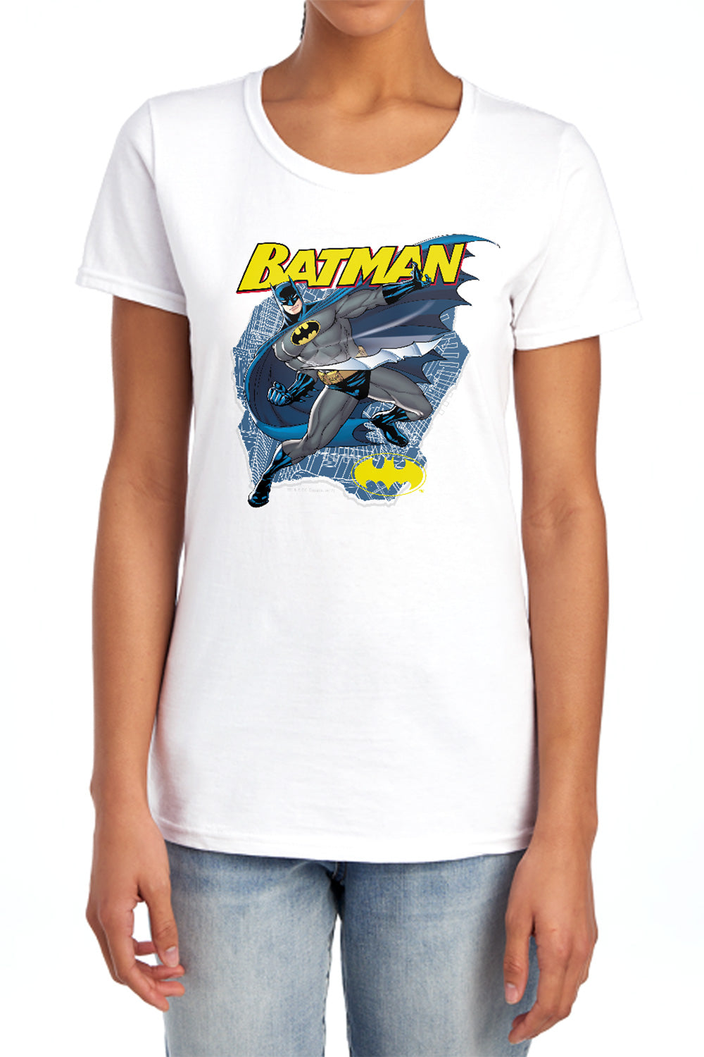 Batman Comics Taste The Metal Women's 18/1 Cotton Short-Sleeve T-Shirt