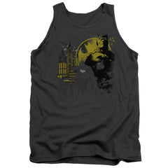 Batman Comics The Dark City Men's 18/1 Cotton Tank Top