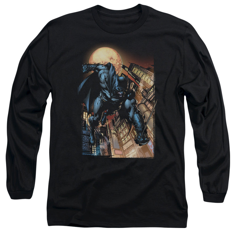 Batman Comics The Dark Knight #1 Men's 18/1 Cotton Long-Sleeve T-Shirt