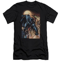 Batman Comics The Dark Knight #1 Men's Ultra-Soft 30/1 Cotton Slim Short-Sleeve T-Shirt