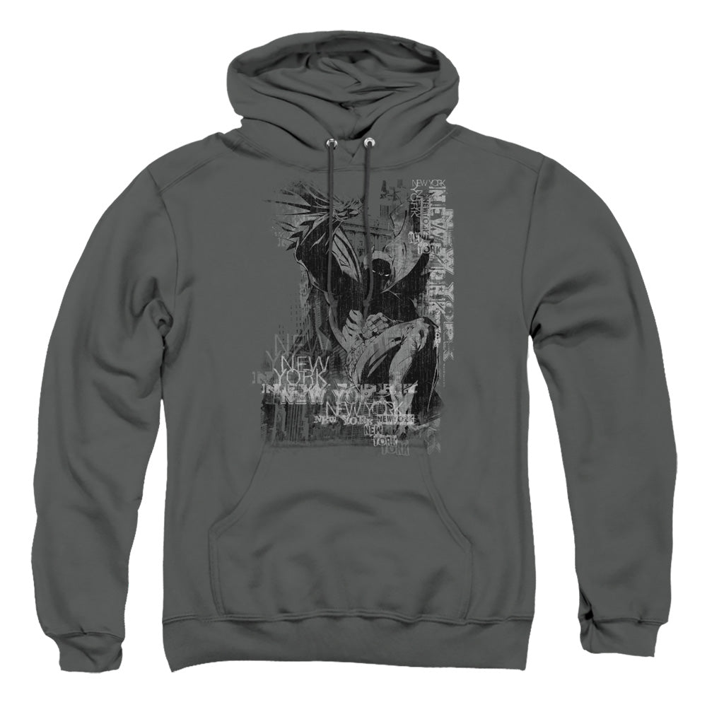 Batman Comics The Knight Life Men's Pull-Over 75 25 Poly Hoodie