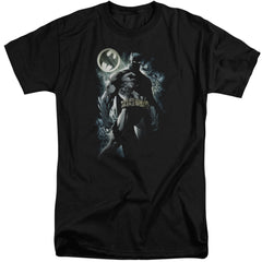 Batman Comics The Knight Men's 18/1 Tall Cotton Short-Sleeve T-Shirt