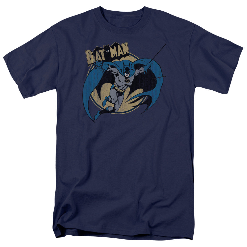 Batman Comics Through The Night Men's 18/1 Cotton Short-Sleeve T-Shirt