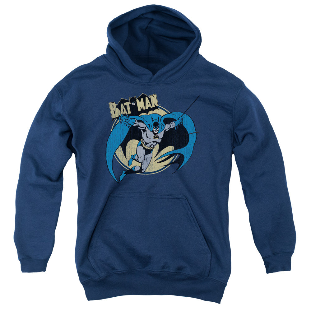 Batman Comics Through The Night Youth Cotton Poly Pull-Over Hoodie