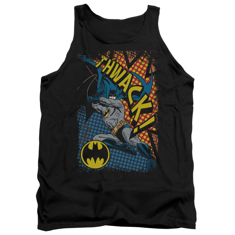 Batman Comics Thwack Men's 18/1 Cotton Tank Top