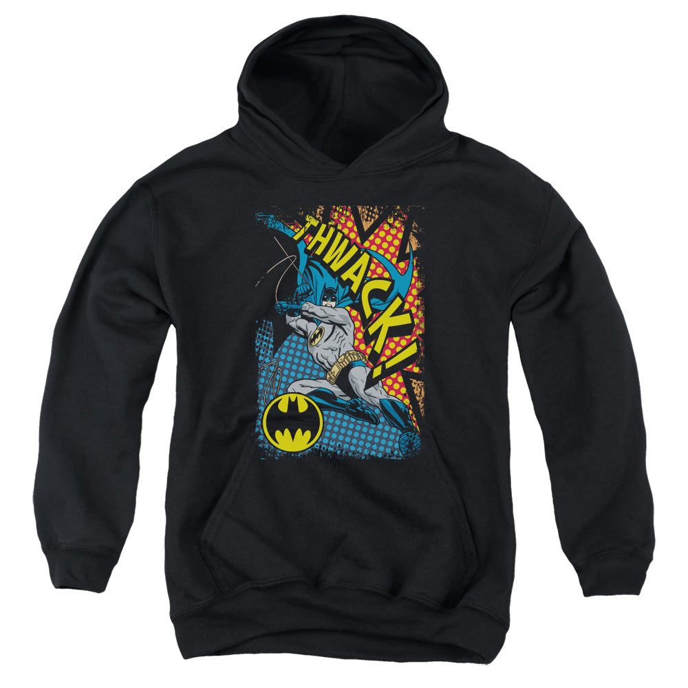 Batman Comics Thwack Youth Cotton Poly Pull-Over Hoodie